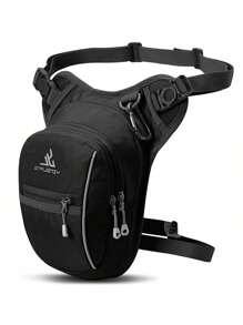 1 Stück modische Motorrad Beinschutz Tasche, tragbare und multifunktionale Beintasche, wasserdichte Oberschenkeltasche für Outdoor, Herren Beintasche, Fitness Training Hüfttasche, Damen Outdoor Oberschenkeltasche, Fitness Training Hüfttasche, multifunktionale Reit Bein Tasche, Motorrad Fahrrad Kuriertasche, mit abnehmbarem Beinriemen, geeignet für Wandern, Bergsteigen, Angeln, Radfahren, Camping, Reisen