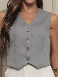 Women Tops - Xám - Xem 1