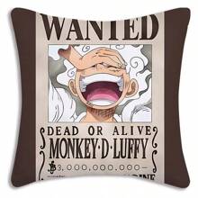 1 Pc One Piece Pillowcase - Anime Print Pillowcase - Luffy Sofa Pillowcase | Anime Print Room Decor