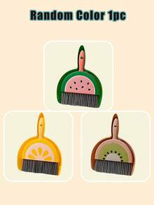 Juego de mini escoba y recogedor de escritorio (1 escoba + 1 recogedor), adecuado para cocina, baño, hogar, limpieza doméstica y cuidado personal, herramientas de limpieza del hogar, juego de limpieza, adecuado para la limpieza de escritorio en la sala de estar, dormitorio y otros escenarios - Multicolor - Ver 18