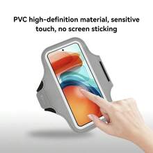 1pc Sports Armband, Men/Women Running Phone Arm Band, Outdoor Fitness Gear, Fits 7" Phones, Clear Touch Screen Display - Multicolor - View 4