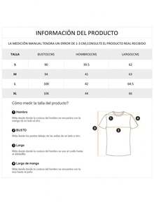 Playeras Para Mujer Con Estampados De Moda Manga Corta Cuello Redondo Casual Camiseta - Negro - Ver 7