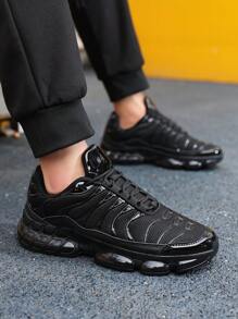 Sneakers Men's Shoes Stylish Men Sports Shoes Lace-Up Shoes Shoes Personalized Black Street Casual Shoes