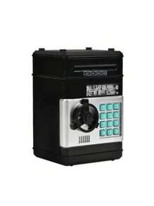 1PC Mini Metal Safe Creative Deposit Box, Piggy Bank Key Safe Christmas Gift