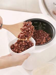 3 pièces de petits contenants de stockage de riz, boîtes à bento pour la préparation de repas de riz complet/riz brun, contenants de stockage alimentaire pour le réfrigérateur, sûrs pour le micro-ondes et le congélateur, taille compacte pratique, fournitures scolaires