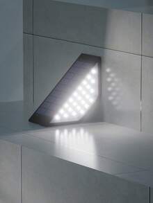 [2/8pcs] Solar Powered Stair Step Lights, Outdoor Waterproof Motion Sensor Stairway Pathway Lamp, Exterior Yard Footlight - Yellow - View 11