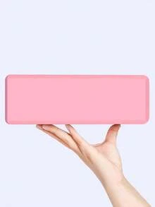 1pc High Density Yoga/Pilates Brick, Adult Exercise Dance Fitness Massage Yoga Block - Multicolor - View 4