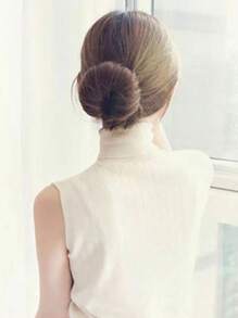 3 /6simple Bun Hair Plate Tools Korean Version Hair Accessories Sponge Double Hook Rod Upgrade Version Hair Plate,Valentine's Day Couple As Gift Hair Accessories Tool