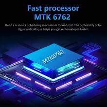 Qetupa 10.1英寸安卓14平板电脑，MTK 6762八核2.0GHz处理器，8GB RAM+256GB ROM/4GB RAM+128GB ROM，802.11ax Wi-Fi 6，蓝牙5.4，Incell高清(1280*800) IPS触控屏，5MP+13MP双摄像头，6000mAh电池，支持512GB扩展，Type-C接口，不支持SIM卡 - 灰色 - 查看 2