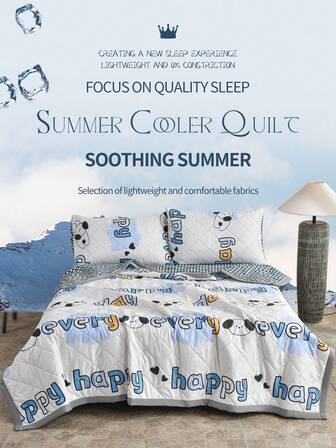 Skin-Friendly Soft And Comfortable One Piece Of Minimalist Style Multicolor Summer Quilt/Summer Comforter/Thin Quilt Suitable For Family Bedroom Living Room Office Single/Double Season Quilt