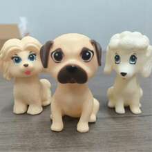1/2/3pcs Cute Plush Soft Squishy Puppy Toys, Safe And Stress Relief Toys - Multicolor - View 10