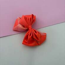 Laço Grande Mini Blogueira Brilho Infantil Com Ponta