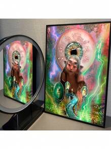 1pc Singer Canvas Painting Wall Pictures Decor Printing Perfect Gift As Living Room Bedroom Office Bar Club Wall Decoration Gifts Birthday Graduation Optional Frame ,Wall Art With Frame