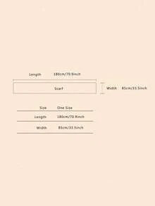 1pc Women's Linen Floral Print Scarf, Ideal For Sun Protection, Air Conditioning, Beach Vacation And Daily Life, Adds Style To Your Outfit, Spring/Summer