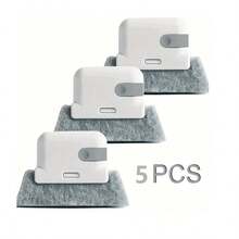 1/3pcs Window Groove Cleaning Brush, Detachable 2-In-1 Window Groove Brush, Door Window Track Brush, Glass Window Cleaning Tool, Gap Brush, Tools For Men