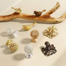 Fanruier 3PCS New Fashion Features Cabinet Decoration Handle Drawer Wardrobe Furniture Decoration Zinc Alloy High End Handle - Multicolor - View 1