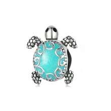 1 Pc Marine Series Pearl Shell & Conch & Turtle & Crab & Octopus & Mermaid & Dolphin & Drifter Bottle Beaded Pendant,Women DIY Bracelets And Necklaces Fine Jewelry Making Gifts Holiday Series Valentine's Day