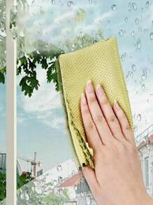 Lavette à motif sans couture d'écailles de poisson, linge absorbant pour le lavage de la vaisselle, des vitres, des miroirs, des tables, rag de nettoyage de la maison et de la cuisine, lavette super absorbante pour le nettoyage des vitres, chiffon de nettoyage de voiture