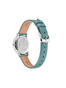 Versace V-Icon Quartz Green Dial Ladies Watch VEUCA0424 - Blue - View 4