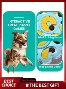1pc Pet Feeder, Pet Puzzle Feeder Toy, Dog Puzzle Toy, Interactive Feeding Toy,Cat And Dog Hide And Seek Feeder, Cat And Dog Food Tray, Pet Training Toy, Pet Interactive Food Bowl, Pet Seek Food Bowl, Pet Food Bowl, Pet Feeding Game Plate,Pet Food Partition Game Plate, Pet Anti-Choke Bowl, Pet Supplies, Dog Puzzle Toy Boredom Reliever, Puppy IQ Training Game Feeder, Cat And Dog Foraging Toy, Pet Entertainment Toy, For Pet Use Only