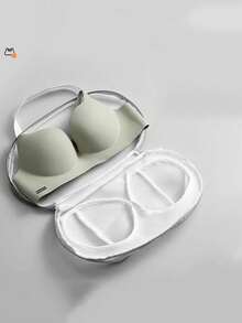 1pc Tulip Pattern Bra Laundry Bag, Thick Anti-Deformation Lingerie Wash Bag For Washing Machine, Delicate Underwear Protection Mesh Organizer, Travel Portable Garment Care Storage Net, Home Laundry Essential Accessory For Intimate Apparel - Multicolor - View 11