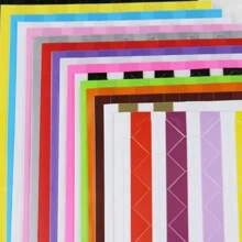 Set de 16 colores de esquinas de fotos DIY, 102 piezas/hoja, pegatinas decorativas hechas a mano para álbumes de fotos, esquinas fijas para scrapbooking