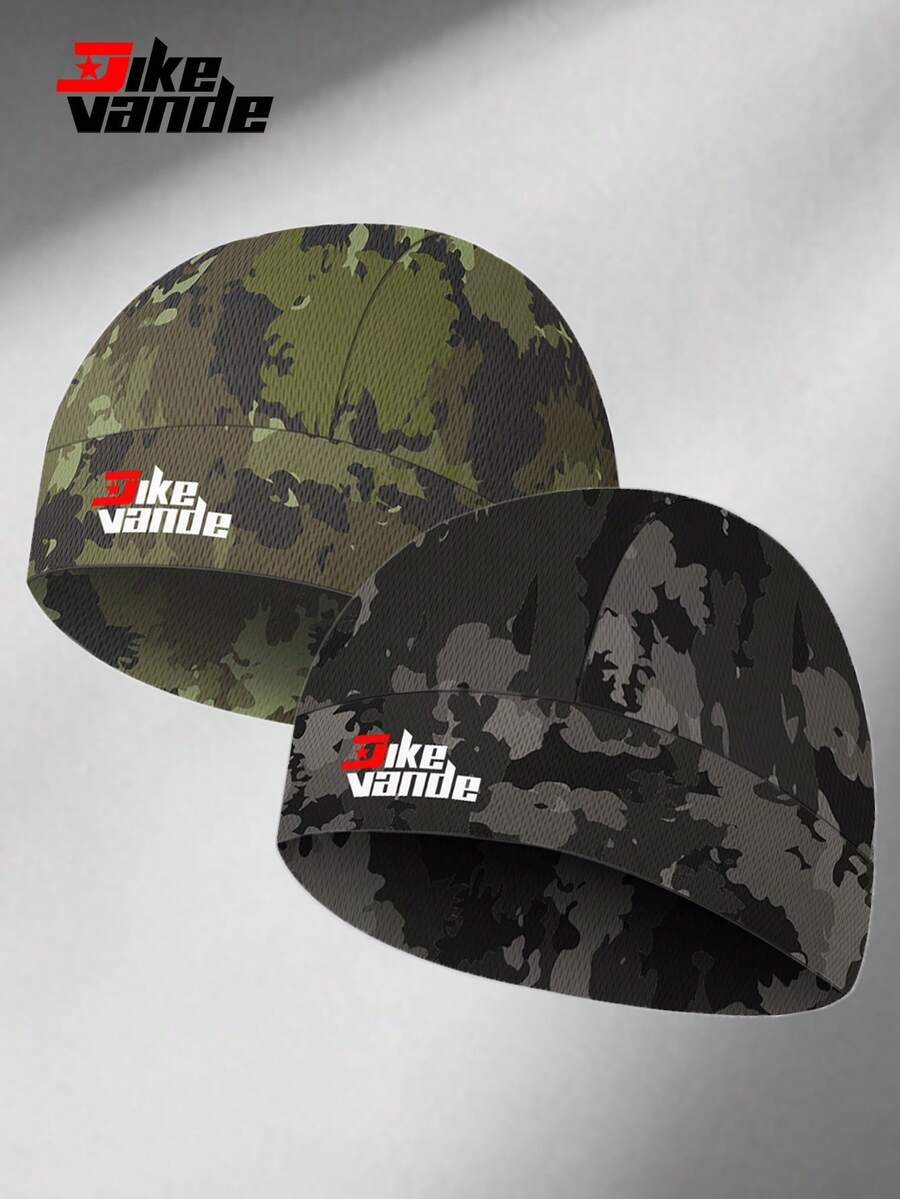 Moisture Wicking Skull Cap - Lightweight Breathable Hat For Men, Solid Color, Machine Washable, Sports Style - Multicolor - View 1