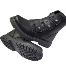 Children's Boots Girls' Combat Boots Tractor-Shaped Ankle Boots Thin Heel Short Shaft Rodeo Casual Comfortable Fashion Blogger Festa Junina