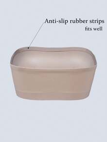 حمالة صدر بدون حمالات نسائية بإغلاق أمامي، بدون حشو، لا أسلاك، قمصان مضمنة، تنج بول آب، قابلة للتعديل، باندو، إكمال الملابس الداخلية بخامة ناعمة وقابلة للتنفس، لون أساسي أسود - بيج - مشاهدة 2