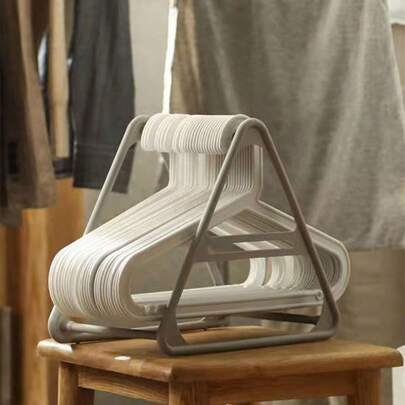 1 szt. Trójkątny wieszak do suszenia ubrań, wieszak do przechowywania na balkon