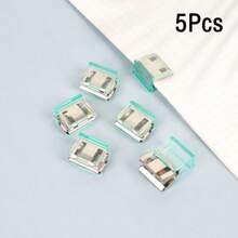 2/4/5/6/10/12/15/20/25/30/35/50 Stück unsichtbare Hosenbeinverkürzungsclips, verhindern Schleifen der Hose, näh-freie versteckte Beinverschlussvorrichtung, verhindern Schleifen des Hosensaums