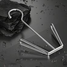 1/2 pièces en acier inoxydable robuste et durable, crochets, support minimaliste pour chaussures et vêtements, support de séchage pour vêtements de balcon, support de séchage multifonctionnel, support à chaussures pour fenêtre de balcon, support à chaussures, adapté pour dortoir étudiant, anniversaire, Noël, Halloween, cadeau de Thanksgiving, fournitures de rentrée scolaire, pour une utilisation intérieure et extérieure à la maison