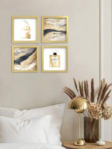 XXBANZHUAN 多种尺寸方形相框：30x30厘米/25x25厘米/20x20厘米/15x15厘米/13x13厘米/10x10厘米 | 6种现代饰面（哑光黑/浅木色/棕色/金色/白橡木色/米色） | 防碎高清亚克力玻璃，配有锯齿挂钩，方便墙面安装 | 适用于家居、办公室墙面和桌面展示 | 婚礼、生日、乔迁之喜的独特礼物