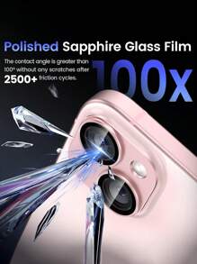 Película protectora de lente de cámara compatible con iPhone 15 /15 Plus/15 Pro/15 Pro Max/16 Pro Max/16/16 Pro/16 Plus/14 Pro Max/13 Pro Max, cubierta de vidrio templado de aleación de aluminio metálico para protector de pantalla de cámara, accesorios de funda para teléfono móvil compatible con iPhone 15 2023, funda protectora compatible con iPhone 13, película protectora de lente, protector de cámara, accesorios de teléfono móvil a prueba de agua, a prueba de golpes, antiarañazos, antihuellas dactilares, de cobertura completa