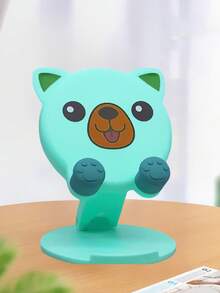 1pc Cartoon Desk Mobile Phone Stand, Foldable & Adjustable Holder For Smartphone & Tablet, Convenient For Study, Live Streaming, Portable And Easy To Store - Multicolor - View 8