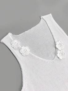 Damen lässiges Urlaubskleid mit elegantem Blume Muster aus Chiffon