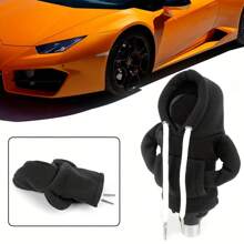 Car Gear Shift Hoodie, Fashionable Gear Shift Knob Cover, Mini Hoodie For Auto Shifter, Auto Interior Cute Gadgets,Universal Car Decor Accessories