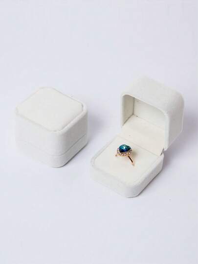 1 件珠宝戒指收纳盒，珠宝旅行收纳盒，展示架，戒指耳环项链盒，多功能桌面整理托盘，适用于求婚、婚礼、订婚、圣诞节的小戒指收纳盒，戒指耳环和耳钉架展示盒，适合女士和女孩夏季必备女士收纳整理器礼物旅行