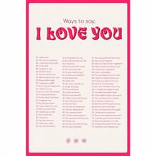 1 pieza Lienzo de pintura de pared con cita colorida y ecléctica "talla grande amor por favor" rosa sobre amor para decoración del salón, opcional con marco