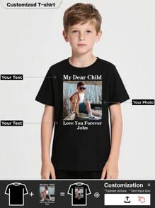 Custom Personalized T-Shirt, Girls Sport T-Shirt, Breathable, A Gift, - Add Images To Design Your Own Personalized Printed T-Shirt