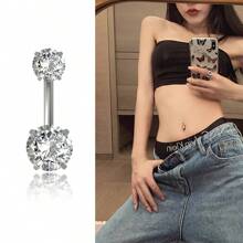 With Stainless Steel As The Backbone, It Is Decorated With The Light Of Artificial Zirconia, Interpreting An Elegant Style Through Geometric Aesthetics. Daily Outfits Are Carefree And Casual, Party Moments Are Dazzling, And The Festive Atmosphere Is Gentle And Charming. Four Styles To Switch Between At Will, Allowing Fashion Inspiration To Shine Brightly In Your Life ~