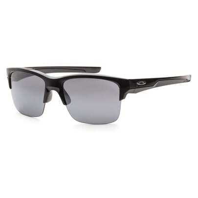 Men's Thinlink 63 Mm Polished Black Sunglasses