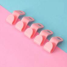 Hanger Connector Stackable Clothes Hook Wardrobe Organizer Space Saver Multi Function Hook Bracket Durable Plastic Joint Accessories Closet Expansion Tool Garment Rack Linker Wardrobe Divider Storage Helper Home Organization Must Have Adjustable Space Design Easy Install No Tools Needed - Multicolor - View 8