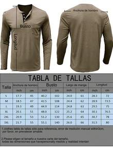 Polo casual de manga larga para hombre,Slim cuello redondo bolsillo decoración inferior camisa,Camiseta de moda diaria de color sólido,Camiseta transpirable,Adecuado para todas las estaciones - Negro - Ver 5