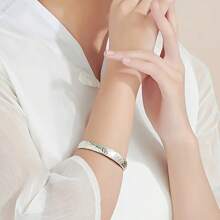 925 Silver Easy Bohemian Jewelry - Handmade Hollow Floral Bracelet, Nature Inspired, Hypoallergenic, Suitable For Sensitive Skin
