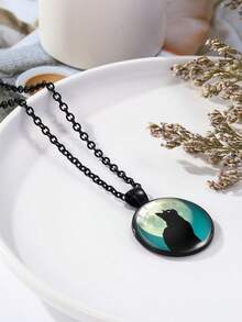 1 Máy Tính Ngộ Nghĩnh Phát Sáng Trong Bóng Tối Họa Tiết Mèo Vòng Vòng Cổ Cho Nữ Trang Trí Hàng Ngày - Nhiều màu - Xem 6