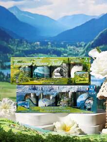 1 盒 4 卷景观装饰胶带，手工风景装饰规划胶带，返校