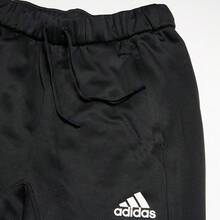 Adidas 男士春秋運動長褲，訓練跑步多功能健身抽繩運動褲 H29174 - 黑色 - 查看 2