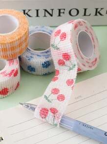 30 peças/25 peças/20 peças/15 peças/10 peças/5 peças/4 peças/3 peças/2 peças/1 peça de cores aleatórias (não apenas incluídas na imagem), ataduras esportivas autoadesivas, tiras de proteção para dedos e pulsos, bandagens elásticas com padrão de desenho animado multifuncionais, estilos longos e curtos, protegendo os dedos do desgaste, curativos fofos para dedos, proteção de dedo para combinação de escrita de estudante, fita adesiva anti-desgaste para as mãos, capas para dedos autoadesivas anti-desgaste e anti-casulo com desenhos animados