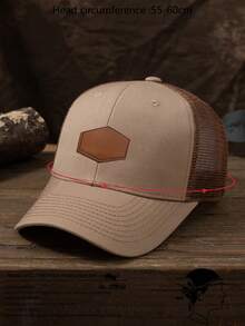 1 pieza Gorra de béisbol de malla con grabado láser personalizable, unisex, se puede personalizar con tu texto/nombre/logotipo/eslogan, casual al aire libre con protección UV, ajustable, transpirable, gorra de béisbol de malla, gorra de camionero, regalo para amigos/niños/adolescentes/padres/parejas/San Valentín/Día de la Madre